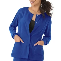Jockey 2356 Snap Front Womens Scrub Jackets