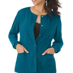 Jockey 2356 Snap Front Womens Scrub Jackets
