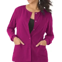 Jockey 2356 Snap Front Womens Scrub Jackets