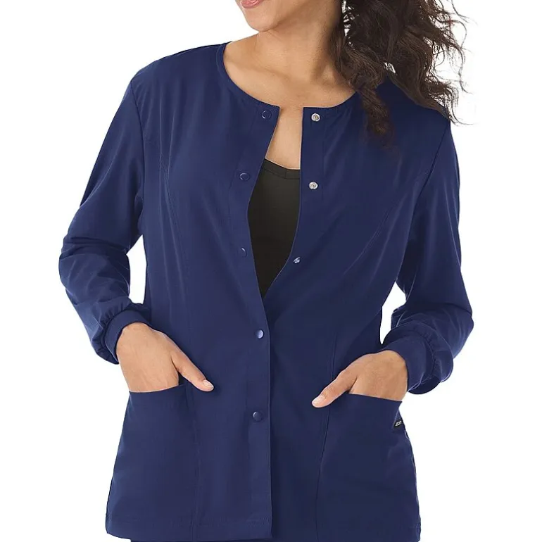 Jockey 2356 Snap Front Womens Scrub Jackets