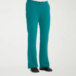 Jockey 2249 Tie-Waist 4-Pocket Womens Petite Scrub Pant