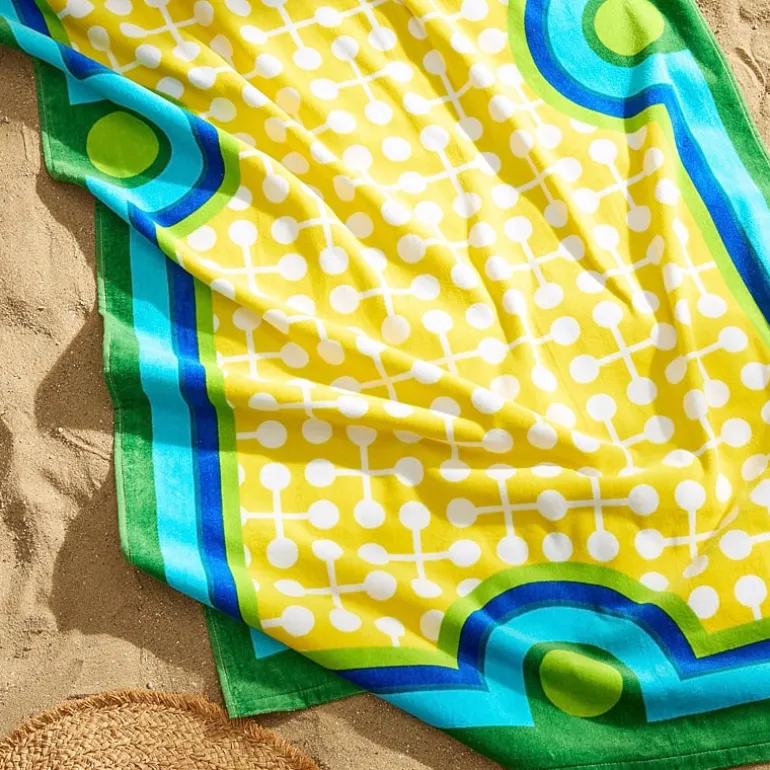 JONATHAN ADLER Madrid Jacs Beach Towel