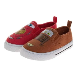 Josmo Boys Cars Round Closed Toe Slip-On Shoe