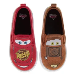 Josmo Boys Cars Round Closed Toe Slip-On Shoe