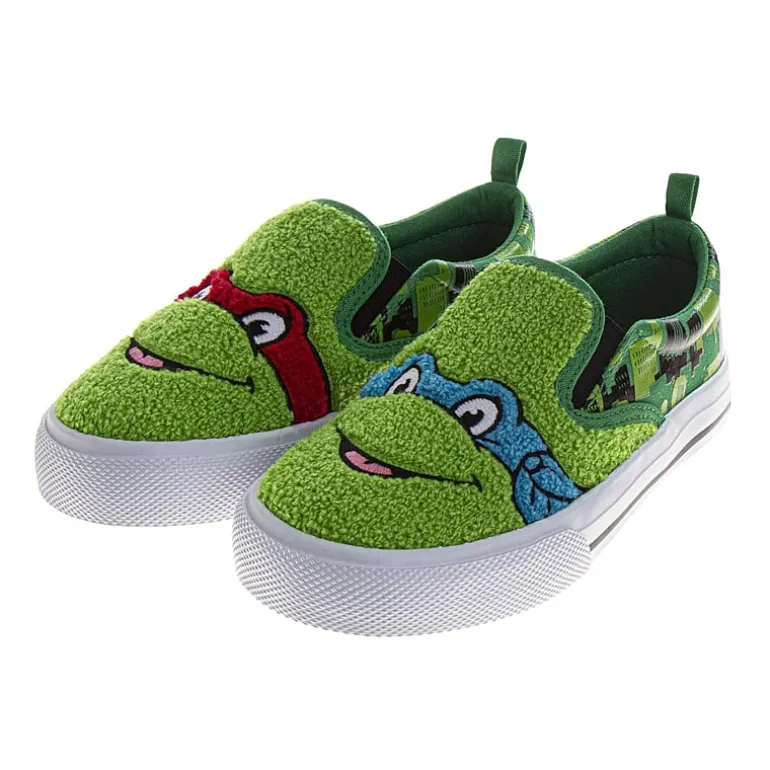 Josmo Boys Teenage Mutant Ninja Turtles Round Closed Toe Slip-On Shoe