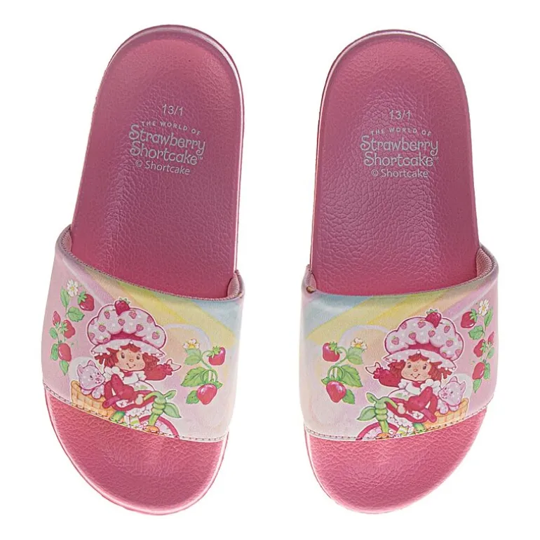 Josmo Little Kid Girls Strawberry Shortcake Slide Sandals
