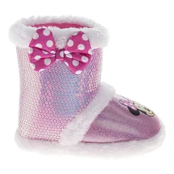 Josmo Toddler Girls Minnie Mouse Insulated Flat Heel Snow Boots