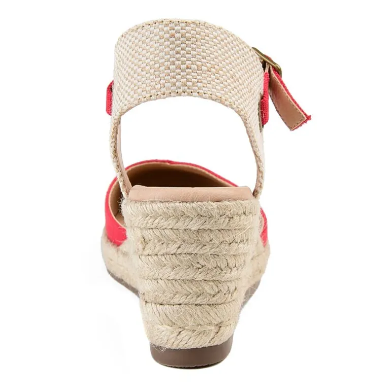 Journee Collection Ashlyn Womens Round Wedge Heel Pumps