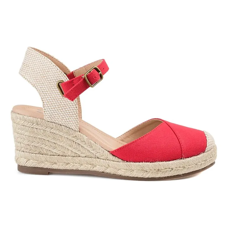 Journee Collection Ashlyn Womens Round Wedge Heel Pumps