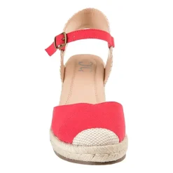 Journee Collection Ashlyn Womens Round Wedge Heel Pumps