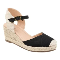 Journee Collection Ashlyn Womens Round Wedge Heel Pumps