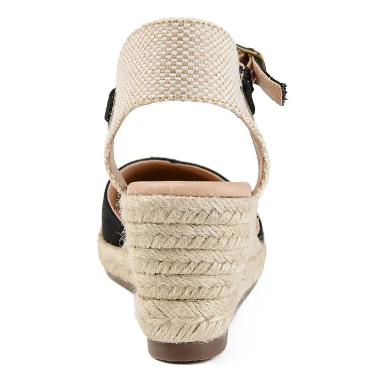 Journee Collection Ashlyn Womens Round Wedge Heel Pumps