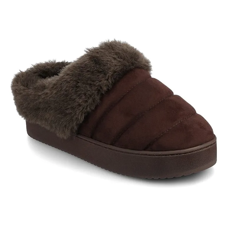 Journee Collection Blair Womens Slip-On Slippers