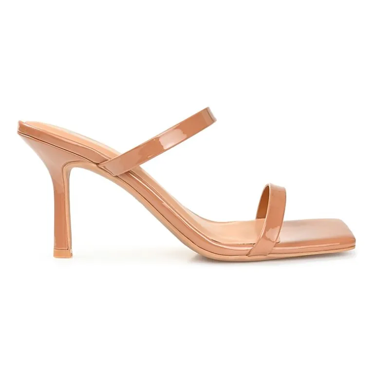 Journee Collection Brie Womens Round Open Toe Stiletto Heel Pumps