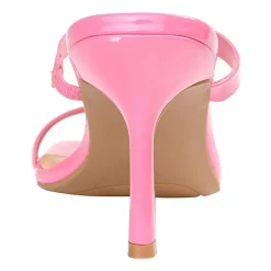 Journee Collection Brie Womens Round Open Toe Stiletto Heel Pumps