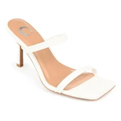 Journee Collection Brie Womens Round Open Toe Stiletto Heel Pumps