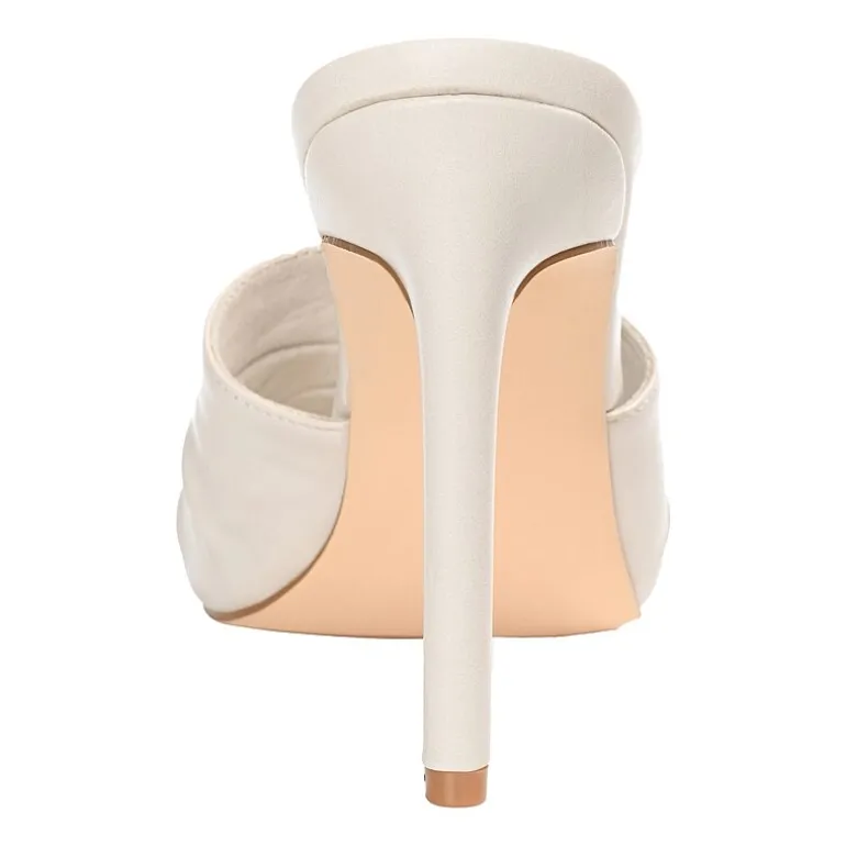 Journee Collection Camber Womens Round Open Toe Stiletto Heel Pumps