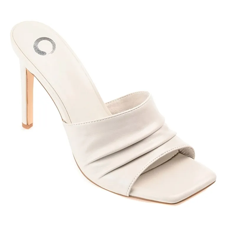 Journee Collection Camber Womens Round Open Toe Stiletto Heel Pumps