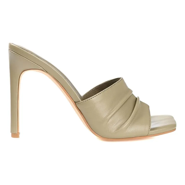 Journee Collection Camber Womens Round Open Toe Stiletto Heel Pumps