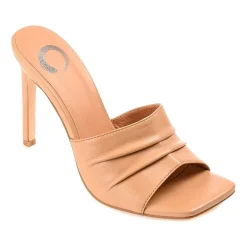 Journee Collection Camber Womens Round Open Toe Stiletto Heel Pumps