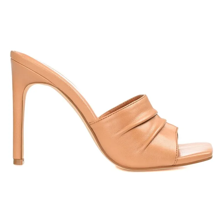 Journee Collection Camber Womens Round Open Toe Stiletto Heel Pumps