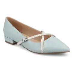 Journee Collection Camby Womens Pointed Closed Toe Ballet Flats