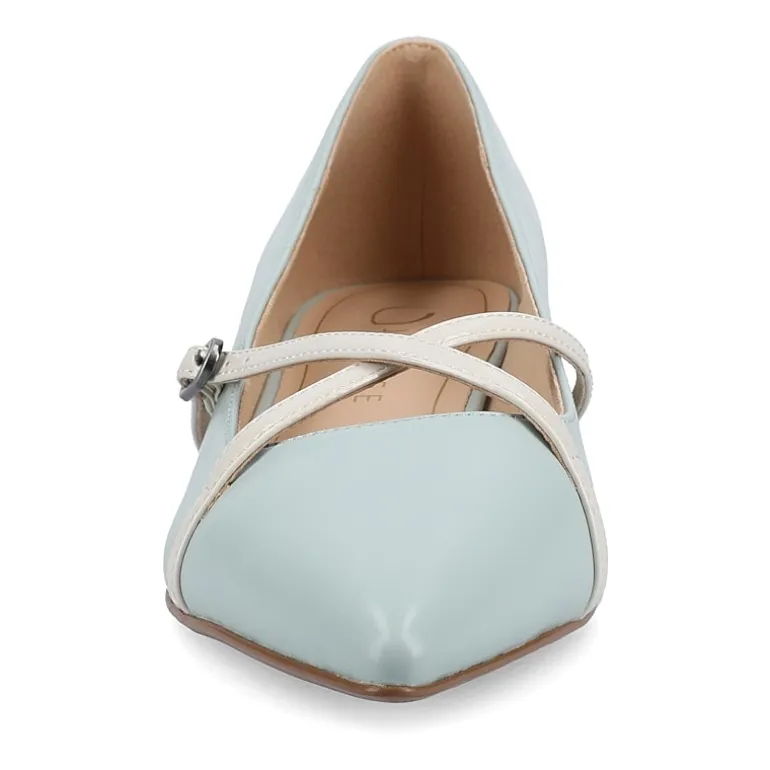 Journee Collection Camby Womens Pointed Closed Toe Ballet Flats