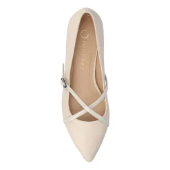 Journee Collection Camby Womens Pointed Closed Toe Ballet Flats