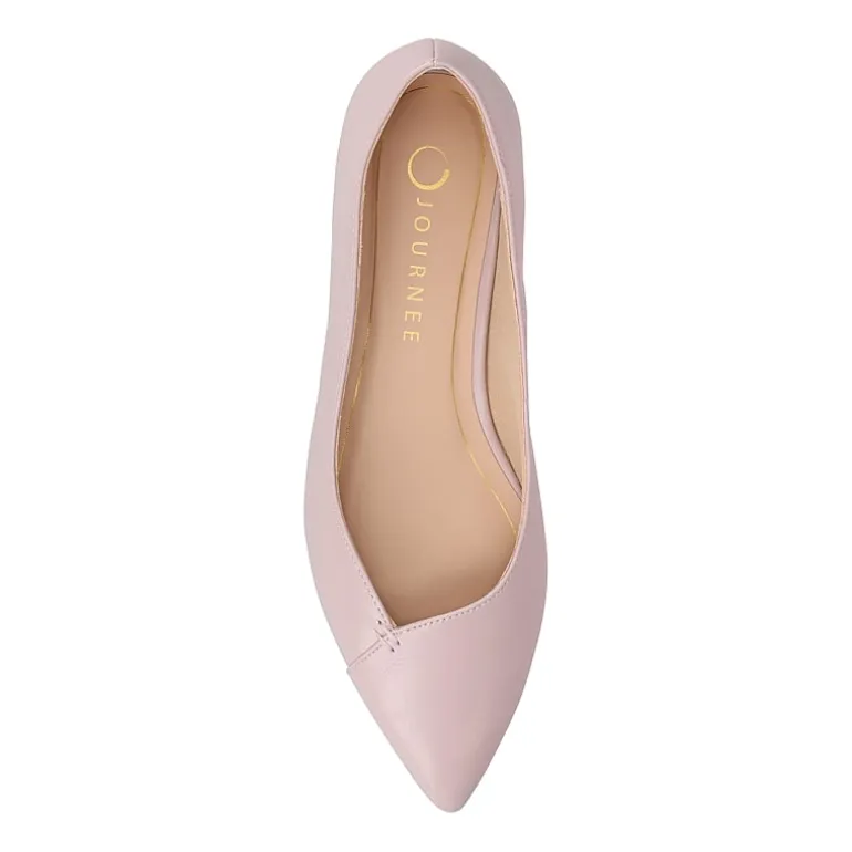 Journee Collection Carmin Womens Pointed Closed Toe Ballet Flats