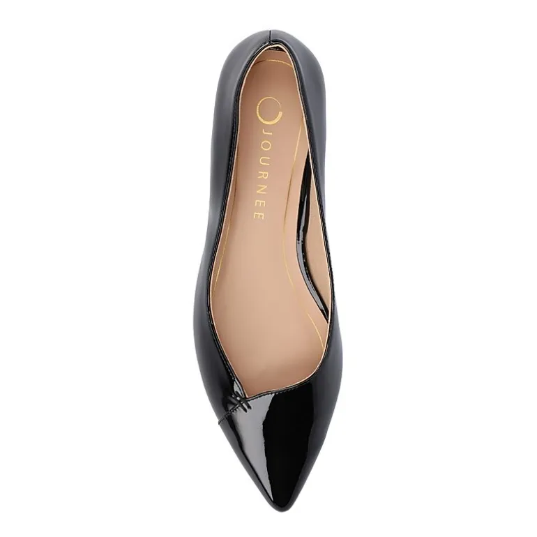 Journee Collection Carmin Womens Pointed Closed Toe Ballet Flats