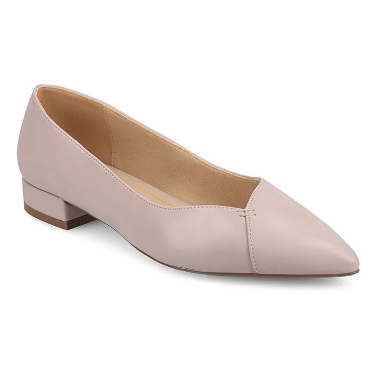 Journee Collection Carmin Womens Pointed Closed Toe Ballet Flats
