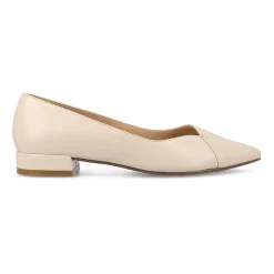 Journee Collection Carmin Womens Pointed Closed Toe Ballet Flats