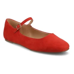 Journee Collection Carrie-Wd Womens Square Mary Jane Shoes Wide Width