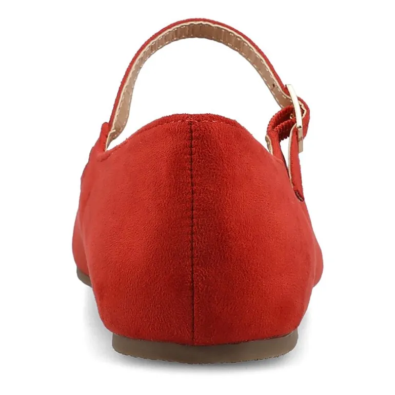 Journee Collection Carrie-Wd Womens Square Mary Jane Shoes Wide Width
