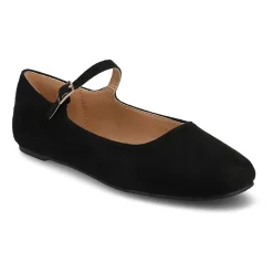 Journee Collection Carrie-Wd Womens Square Mary Jane Shoes Wide Width