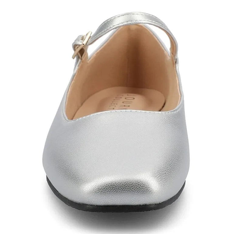 Journee Collection Carrie-Wd Womens Square Mary Jane Shoes Wide Width