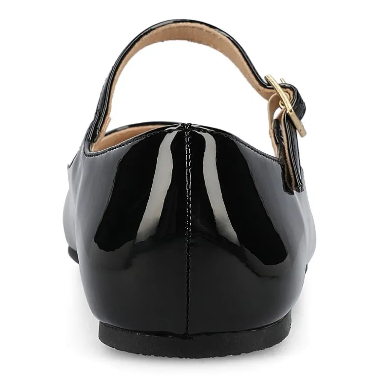 Journee Collection Carrie-Wd Womens Square Mary Jane Shoes Wide Width