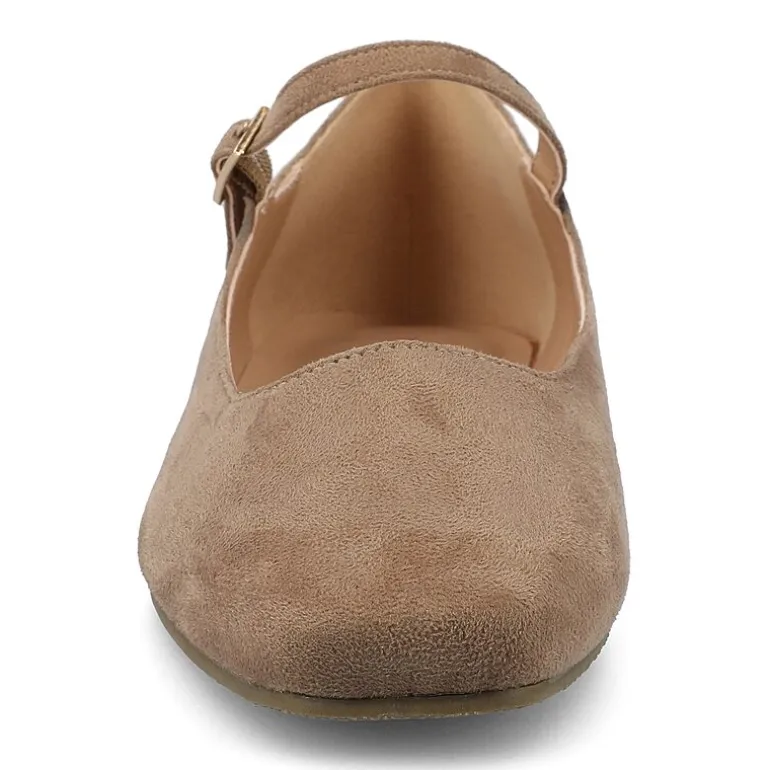Journee Collection Carrie-Wd Womens Square Mary Jane Shoes Wide Width