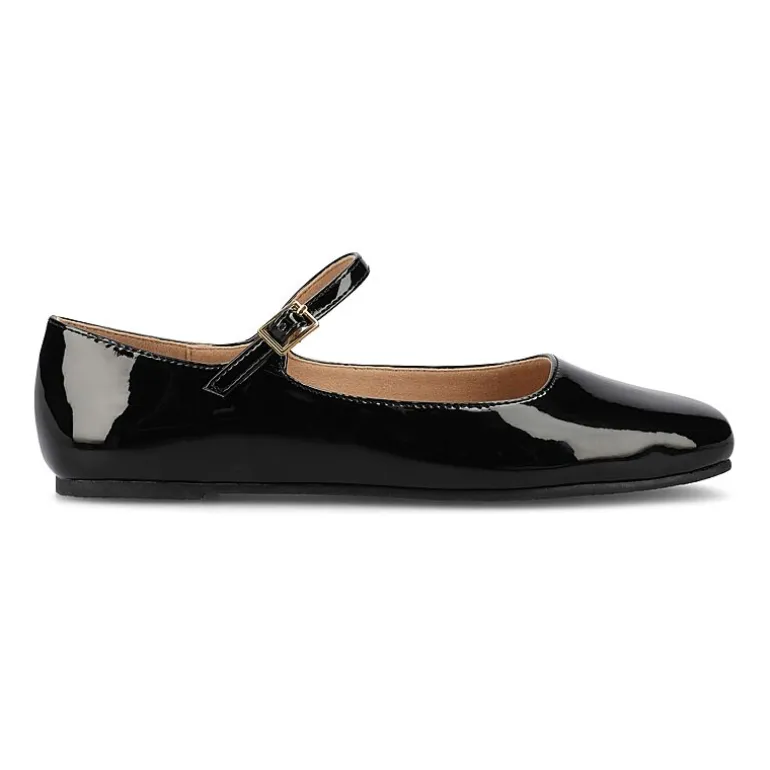 Journee Collection Carrie-Wd Womens Square Mary Jane Shoes Wide Width