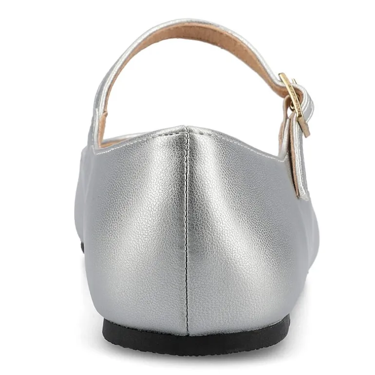 Journee Collection Carrie-Wd Womens Square Mary Jane Shoes Wide Width