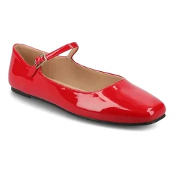Journee Collection Carrie-Wd Womens Square Mary Jane Shoes Wide Width