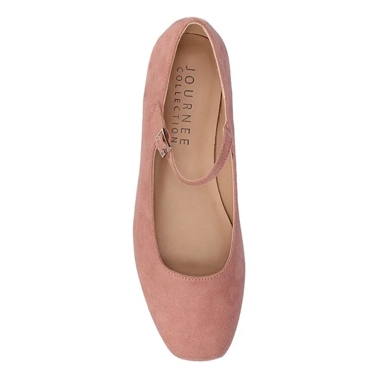 Journee Collection Carrie Womens Square Mary Jane Shoes