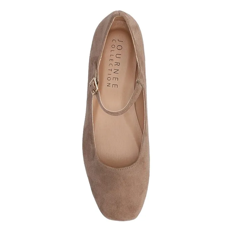 Journee Collection Carrie Womens Square Mary Jane Shoes