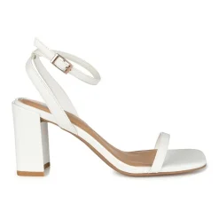 Journee Collection Chasity Womens Round Open Toe Block Heel Pumps