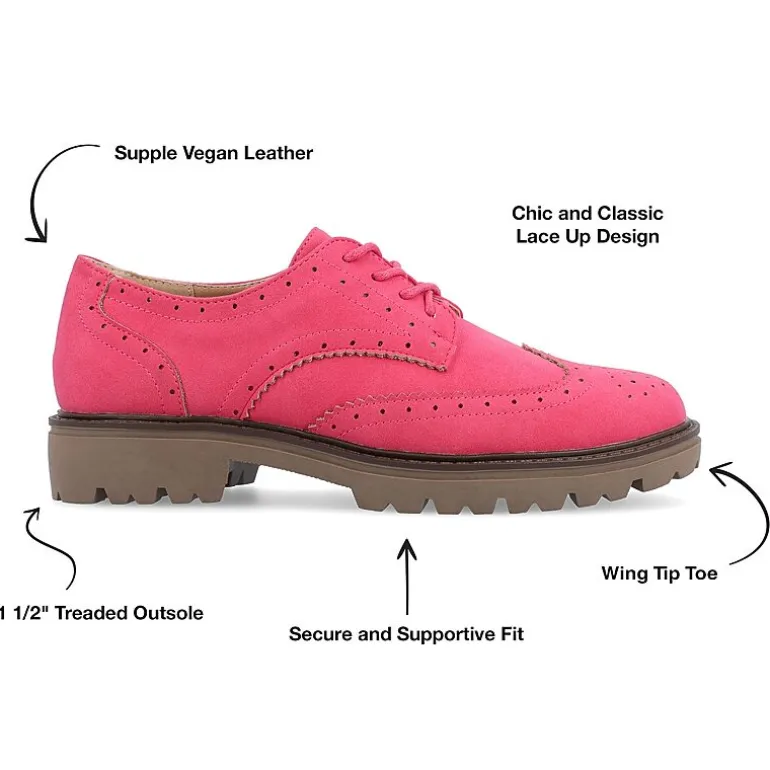 Journee Collection Claudiya Womens Wing Closed Toe Loafers