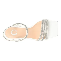 Journee Collection Coraa Womens Square Open Toe Stiletto Heel Pumps