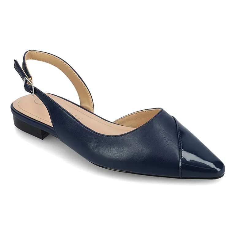 Journee Collection Daphnne Womens Pointed Closed Toe Ballet Flats