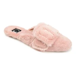 Journee Collection Eara Womens Slip-On Slippers