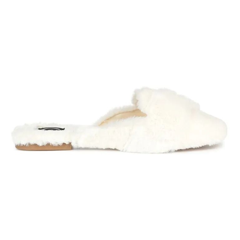 Journee Collection Eara Womens Slip-On Slippers