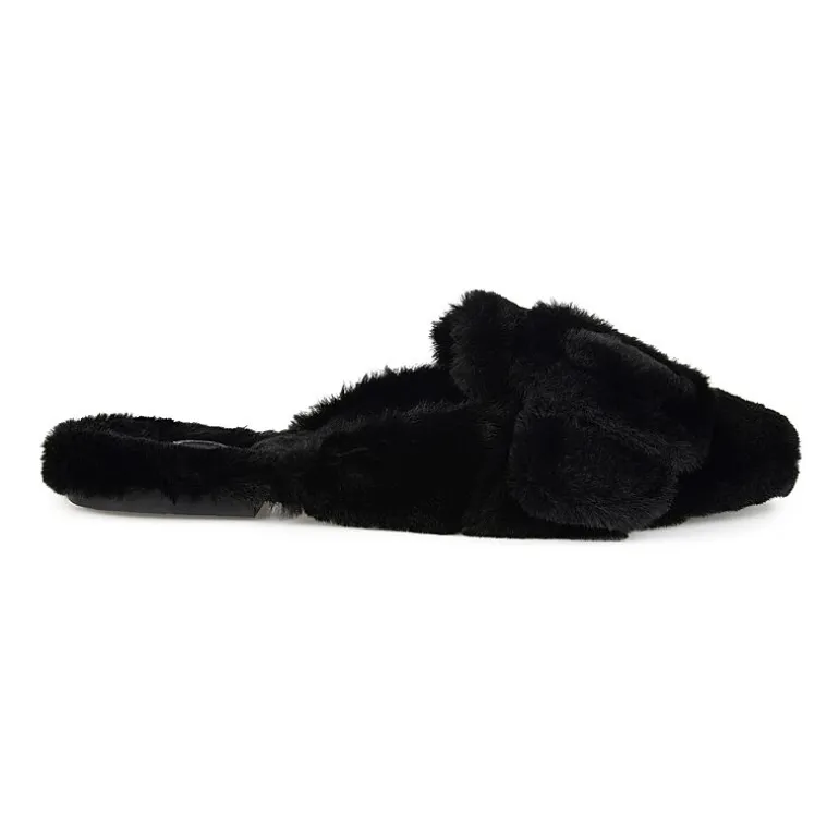 Journee Collection Eara Womens Slip-On Slippers